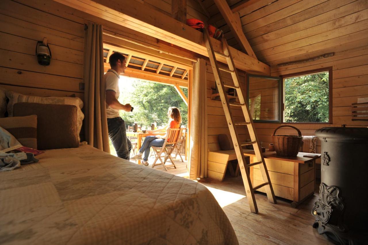 Les Ecolodges De L'Orbiere Force Luaran gambar